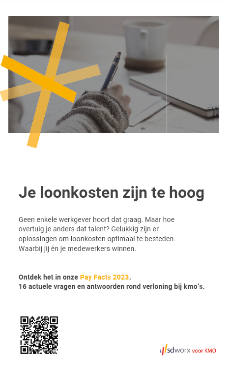 Ondernemers Co SD Worx Loonbeleid onmisbaar in war for